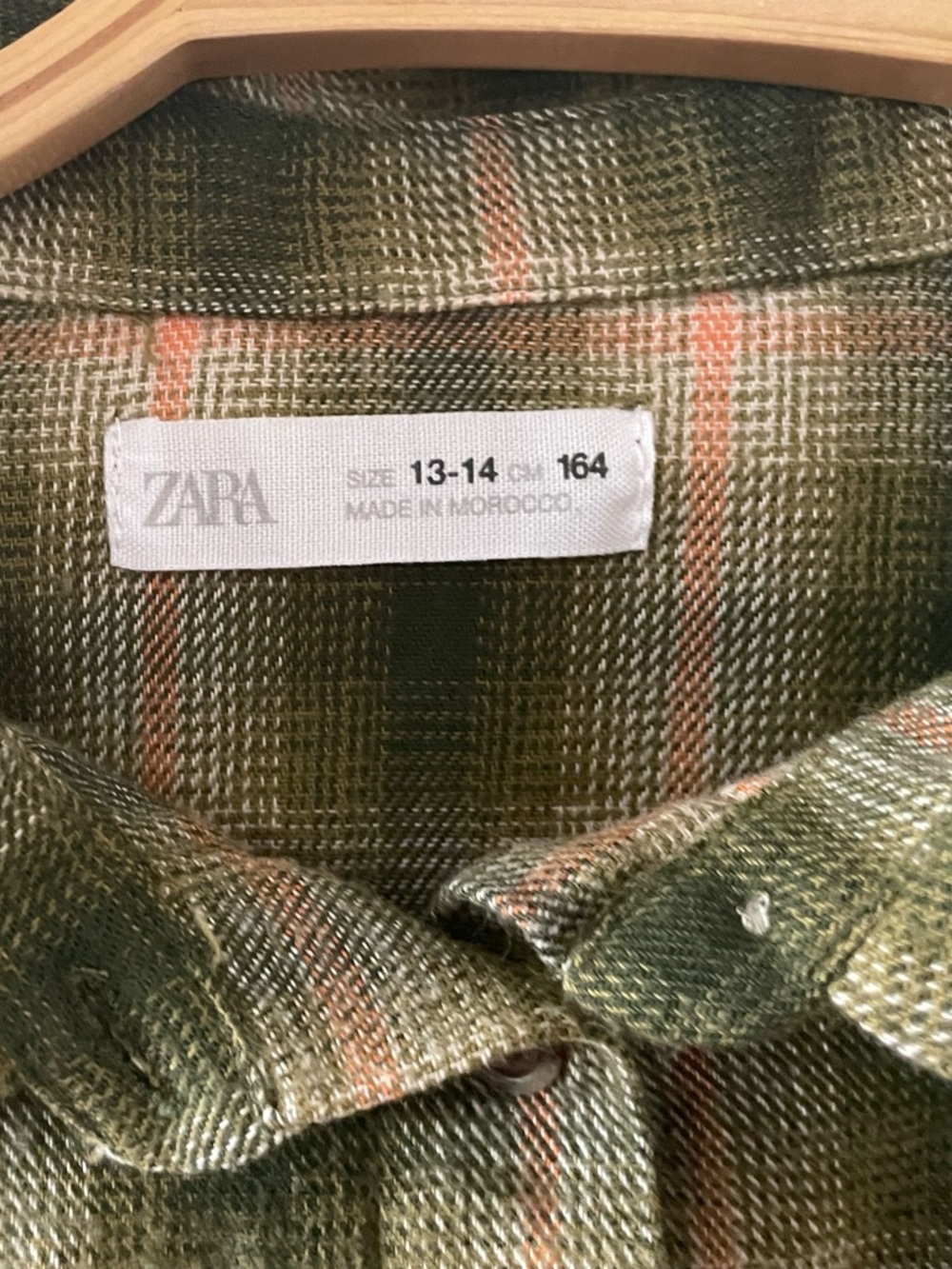 Zara big girls plaid pareo dress - Picture 3 of 3